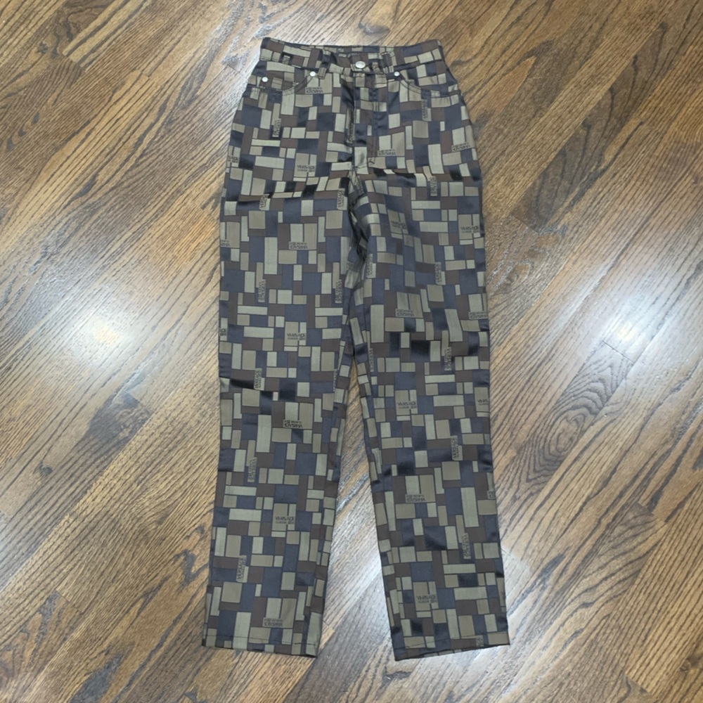 Like New Versace Vintage Women’s High Rise Pants Size 24 Made in Italy